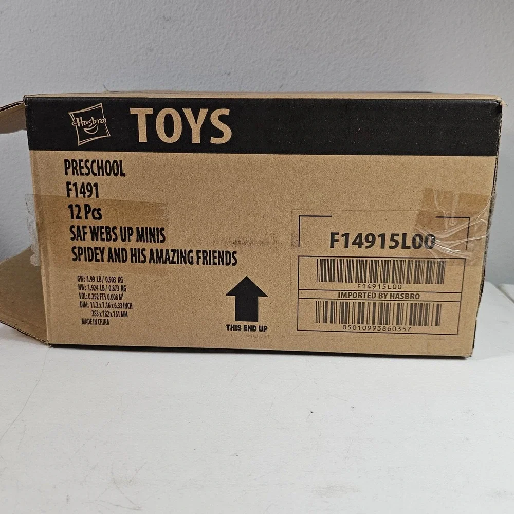 Spidey And His Amazing Friends Web Up Minis Blind Mystery Mini Figure 12 Pack